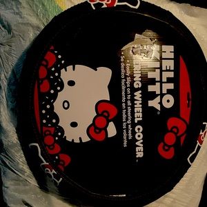 **NEVER USED** HELLO KITTY WHEEL COVER